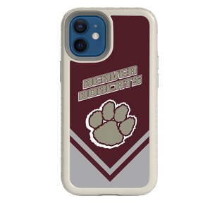 Beaver Cheerleading Apple iPhone 12 Mini  Pawprint - Custom Case - GrayPawprintProSeries - cellhelmet