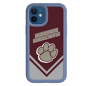 Beaver Cheerleading Apple iPhone 12 Mini  Pawprint - Custom Case - SlateBluePawprintProSeries - cellhelmet