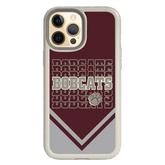 Beaver Cheerleading Apple iPhone 12 Pro Max  Bobcats - Custom Case - GrayBobcatsProSeries - cellhelmet