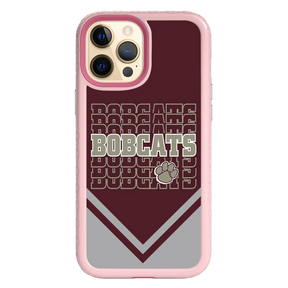 Beaver Cheerleading Apple iPhone 12 Pro Max  Bobcats - Custom Case - PinkMagnoliaBobcatsProSeries - cellhelmet
