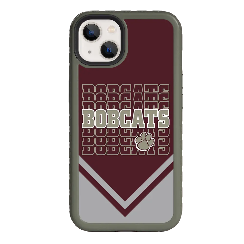 Beaver Cheerleading Apple iPhone 13  Bobcats - Custom Case - OliveDrabGreenBobcatsProSeries - cellhelmet
