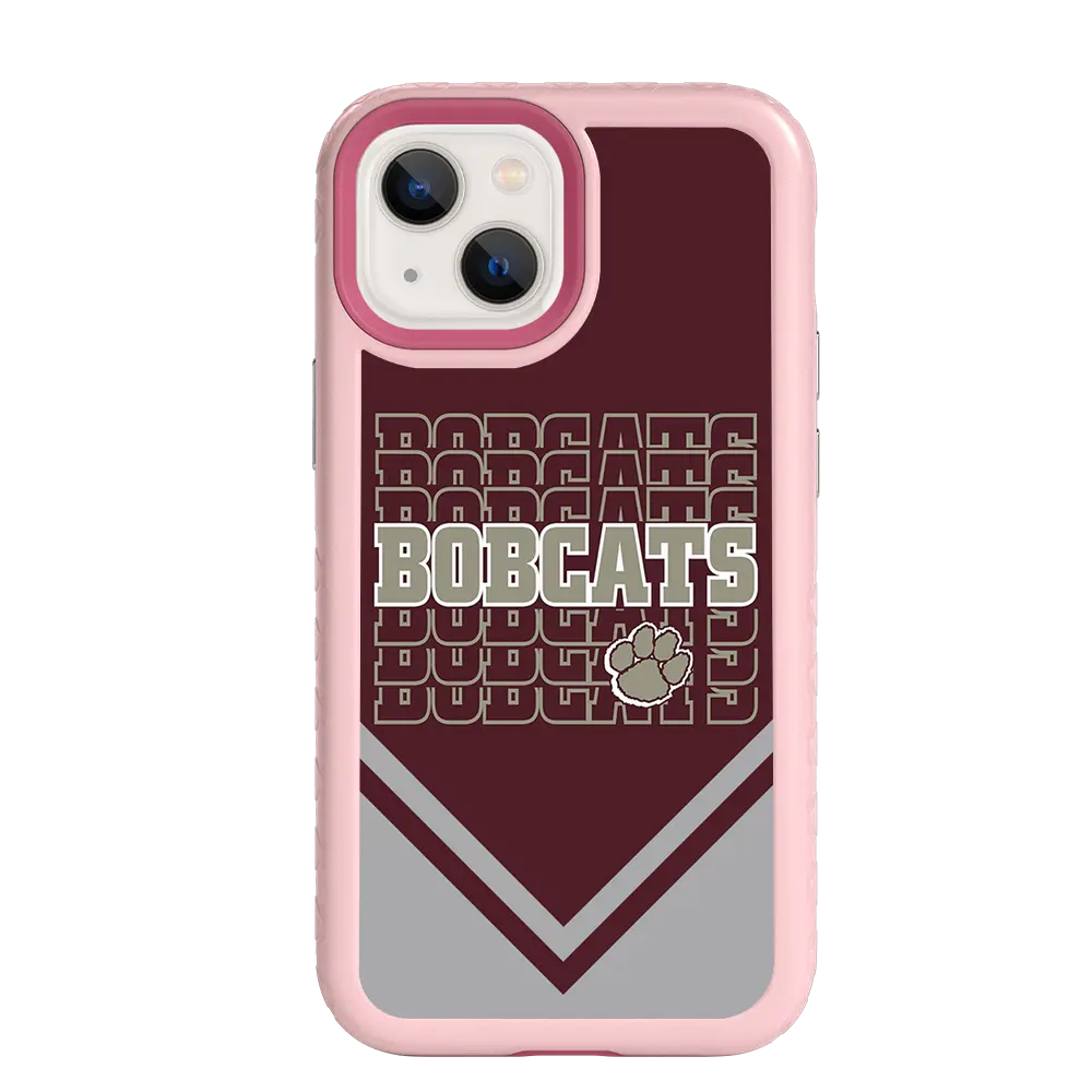Beaver Cheerleading Apple iPhone 13 Mini  Bobcats - Custom Case - PinkMagnoliaBobcatsProSeries - cellhelmet