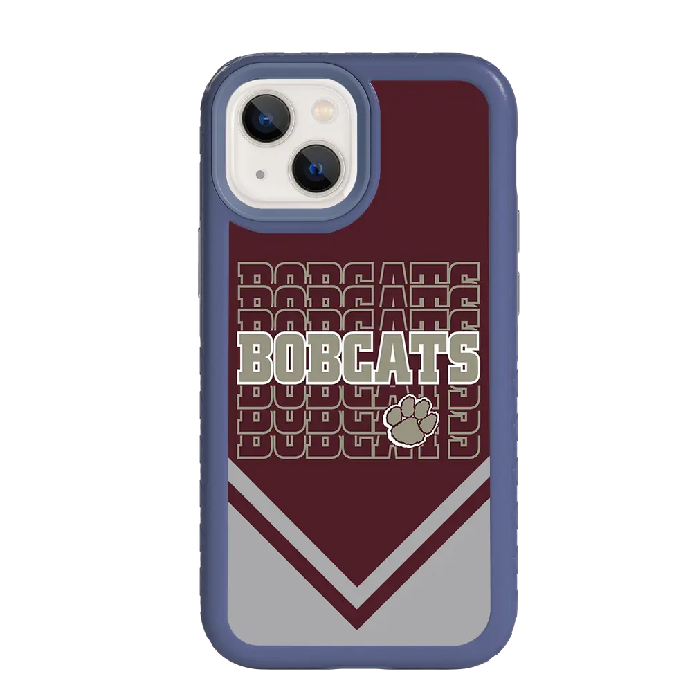 Beaver Cheerleading Apple iPhone 13 Mini  Bobcats - Custom Case - SlateBlueBobcatsProSeries - cellhelmet