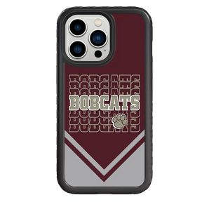 Beaver Cheerleading Apple iPhone 13 Pro  Bobcats - Custom Case - OnyxBlackBobcatsProSeries - cellhelmet