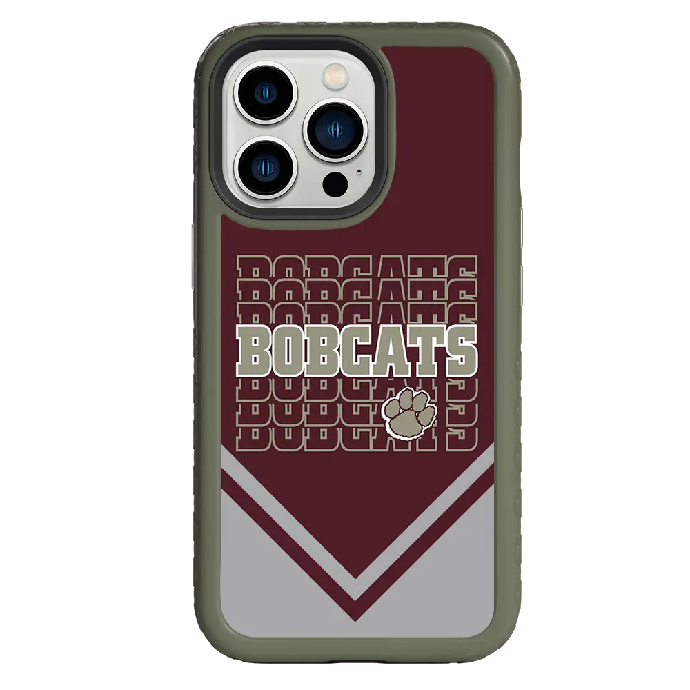 Beaver Cheerleading Apple iPhone 13 Pro  Bobcats - Custom Case - OliveDrabGreenBobcatsProSeries - cellhelmet