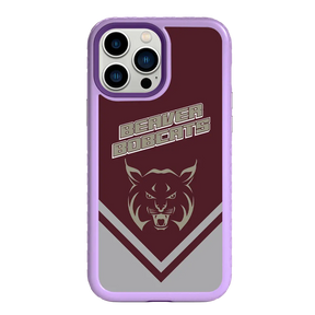 Beaver Cheerleading Apple iPhone 13 Pro Max  Mascot - Custom Case - LilacBlossomMascotProSeries - cellhelmet