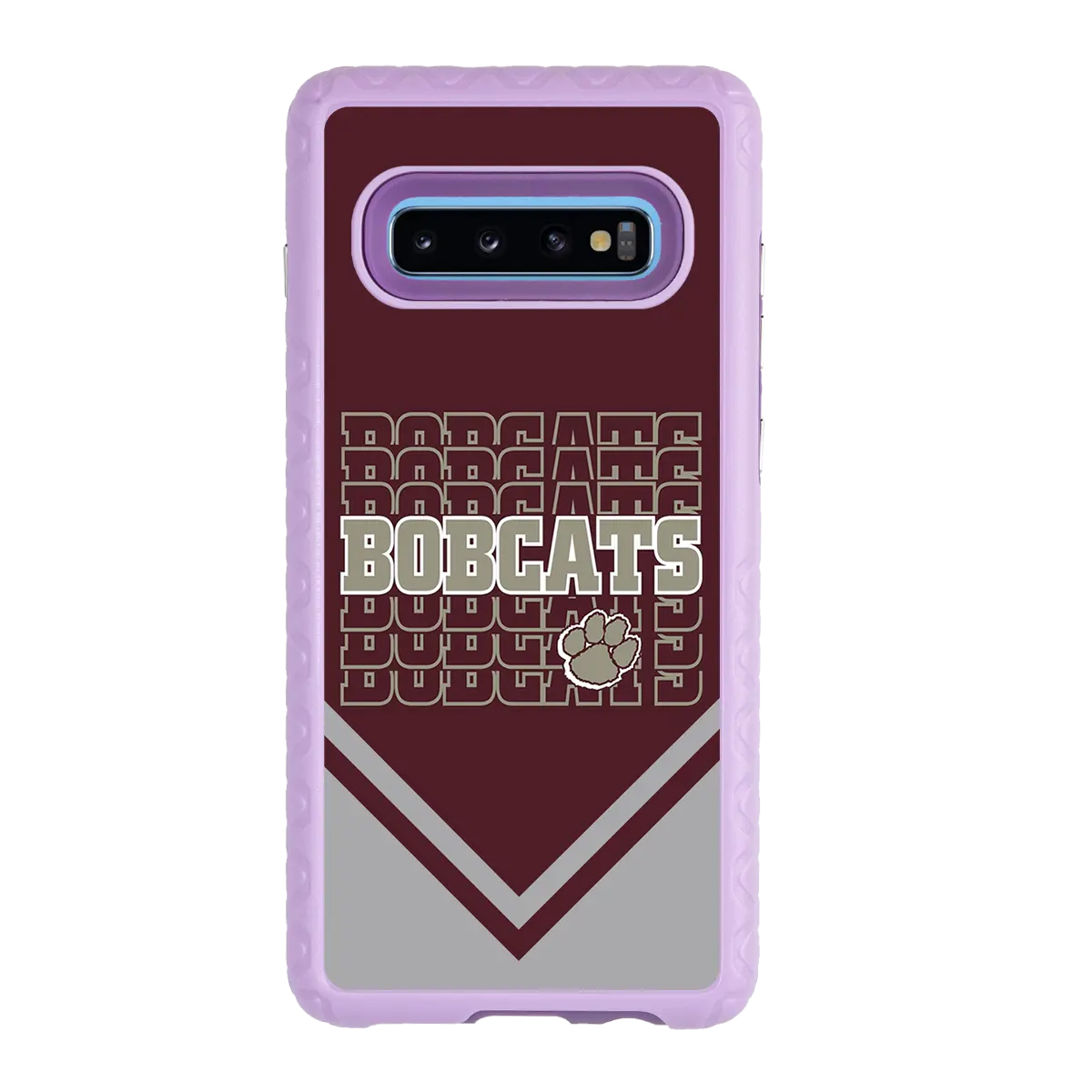 Beaver Cheerleading Samsung S10 Plus  Bobcats - Custom Case - LilacBlossomBobcatsProSeries - cellhelmet