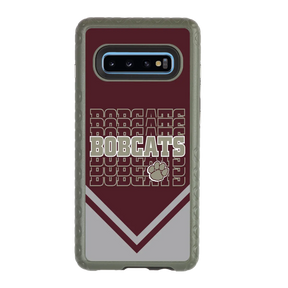 Beaver Cheerleading Samsung S10 Plus  Bobcats - Custom Case - OliveDrabGreenBobcatsProSeries - cellhelmet
