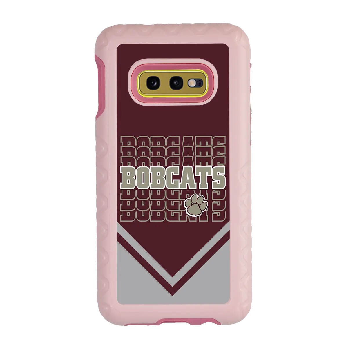 Beaver Cheerleading Samsung S10e  Bobcats - Custom Case - PinkMagnoliaBobcatsProSeries - cellhelmet