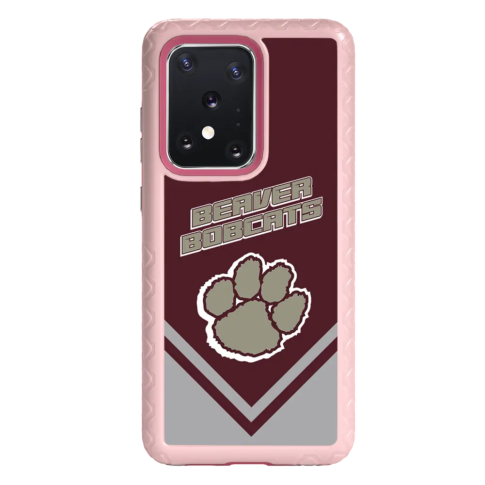 Beaver Cheerleading Samsung S20 Ultra  Pawprint - Custom Case - PinkMagnoliaPawprintProSeries - cellhelmet