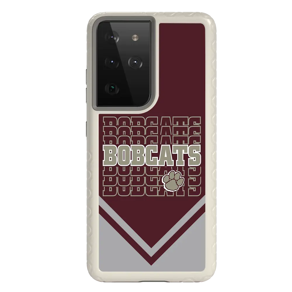 Beaver Cheerleading Samsung S21 Ultra  Bobcats - Custom Case - GrayBobcatsProSeries - cellhelmet