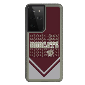 Beaver Cheerleading Samsung S21 Ultra  Bobcats - Custom Case - OliveDrabGreenBobcatsProSeries - cellhelmet