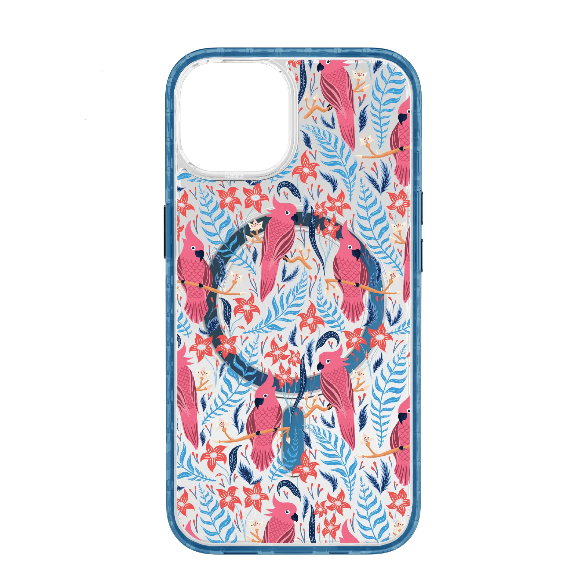 Botancial Cockatoo | Protective MagSafe Cockatoo Case | Birds and Bees Collection for Apple iPhone 14 Series cellhelmet cellhelmet
