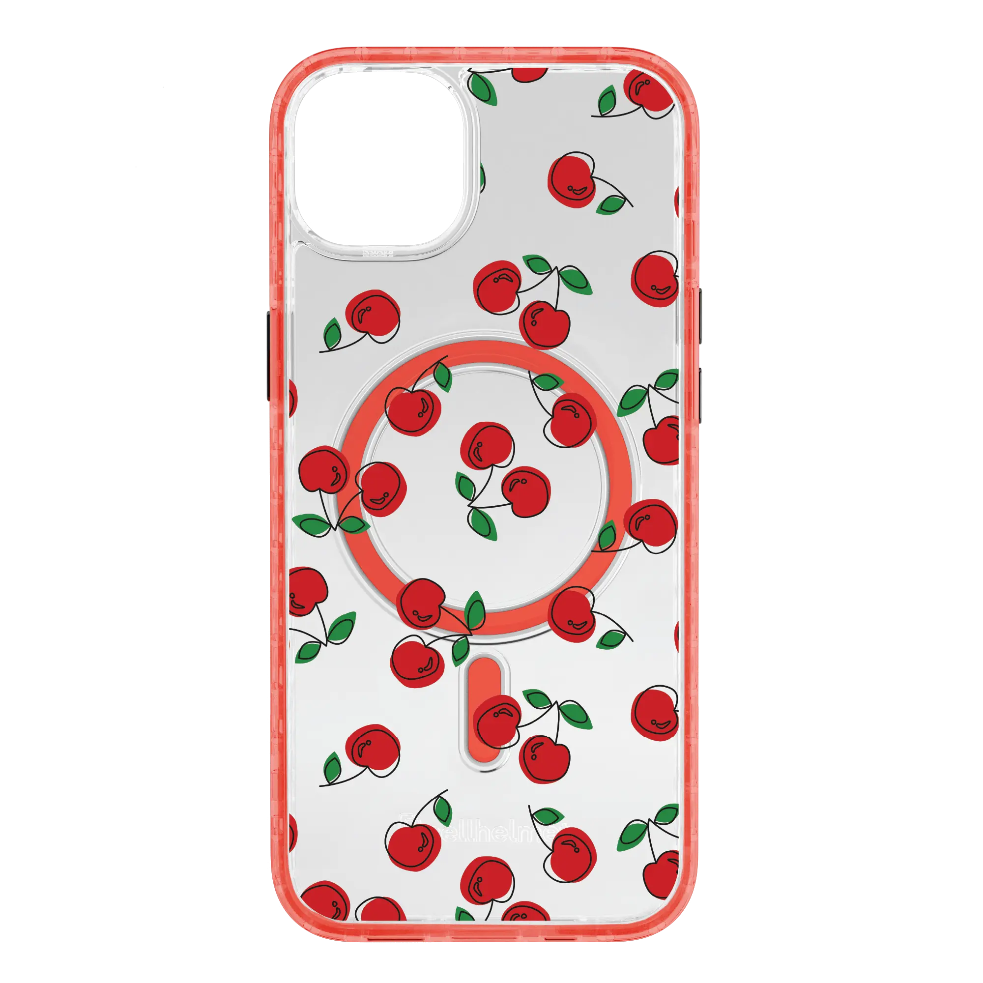 Apple-iPhone-14-Plus-Turbo-Red Bowl O' Cherries | Case Collective | Custom MagSafe Case Design for Apple iPhone 14 Series cellhelmet cellhelmet