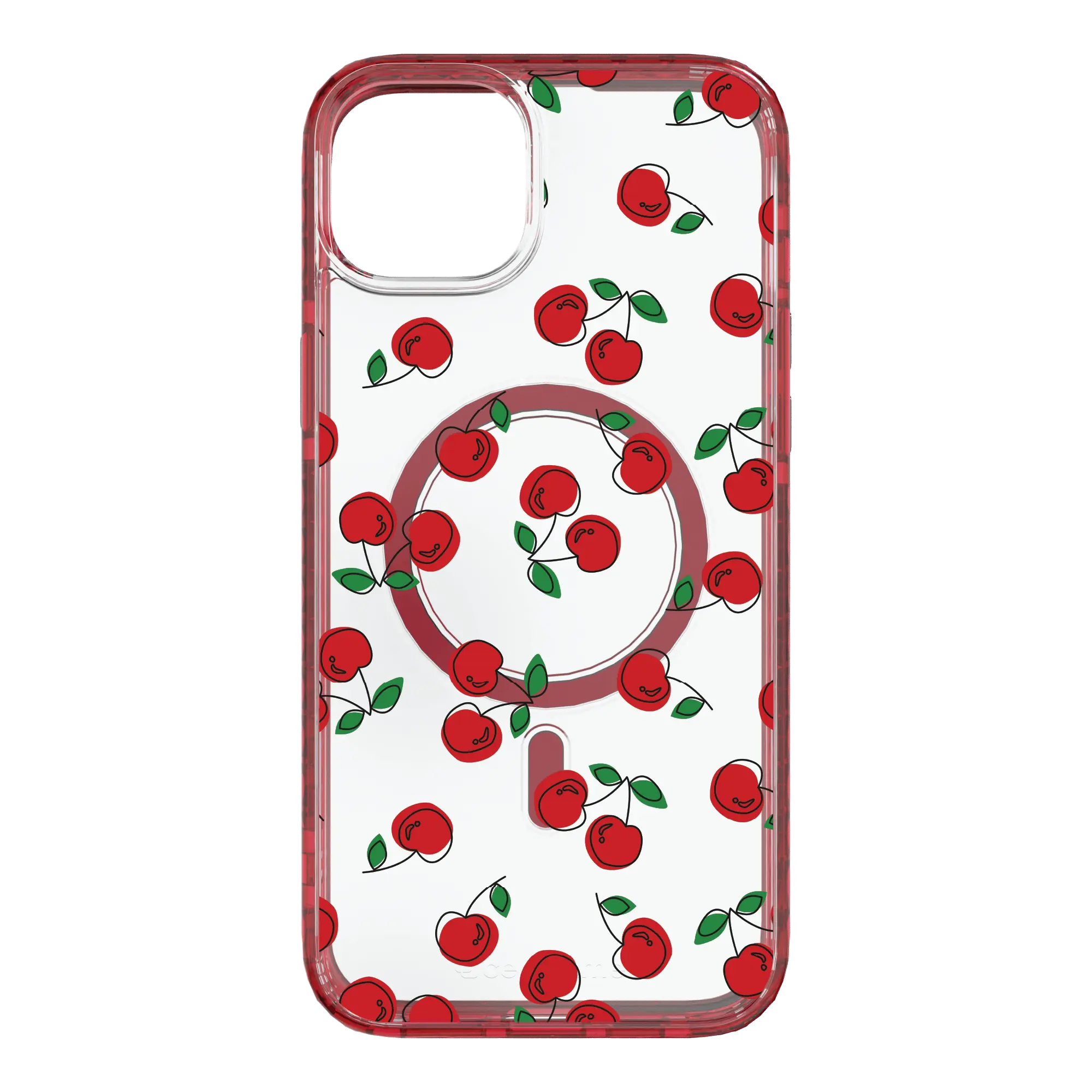 Apple-iPhone-15-Plus-Scarlet-Red Bowl O' Cherries | Case Collective | Custom MagSafe Case Design for Apple iPhone 15 Series cellhelmet cellhelmet