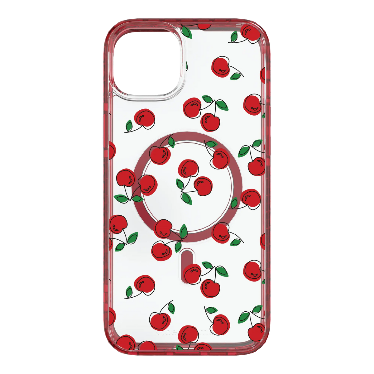 Apple-iPhone-15-Plus-Scarlet-Red Bowl O' Cherries | Case Collective | Custom MagSafe Case Design for Apple iPhone 15 Series cellhelmet cellhelmet