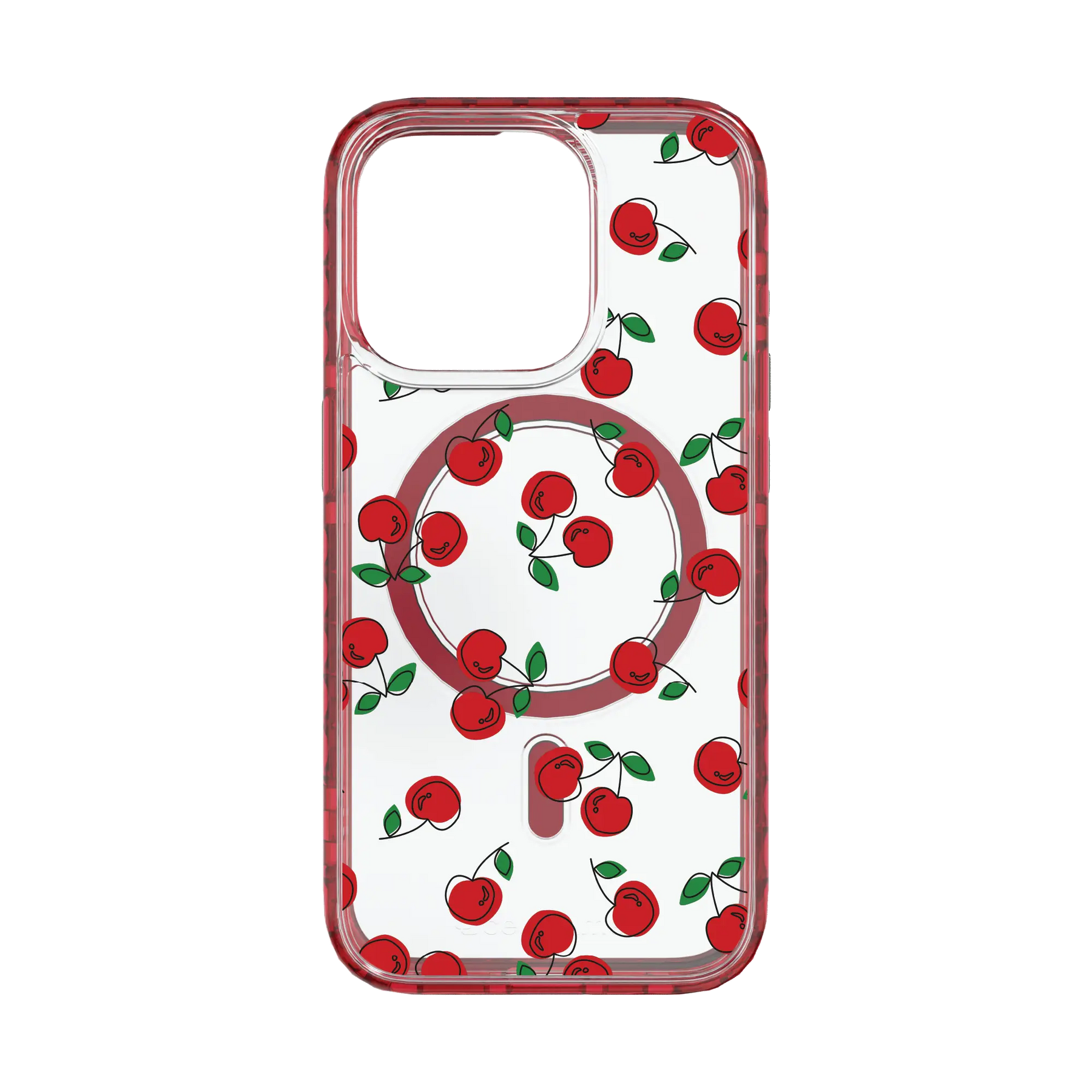 Apple-iPhone-15-Pro-Scarlet-Red Bowl O' Cherries | Case Collective | Custom MagSafe Case Design for Apple iPhone 15 Series cellhelmet cellhelmet