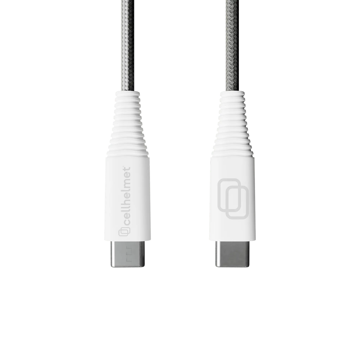 Braided USB Type-C to USB Type-C Charge/Sync Cable 2-Pack cellhelmet cellhelmet