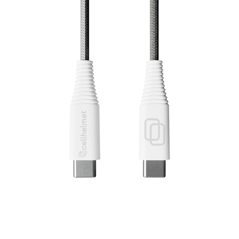 Braided USB Type-C to USB Type-C Charge/Sync Cable 2-Pack cellhelmet cellhelmet