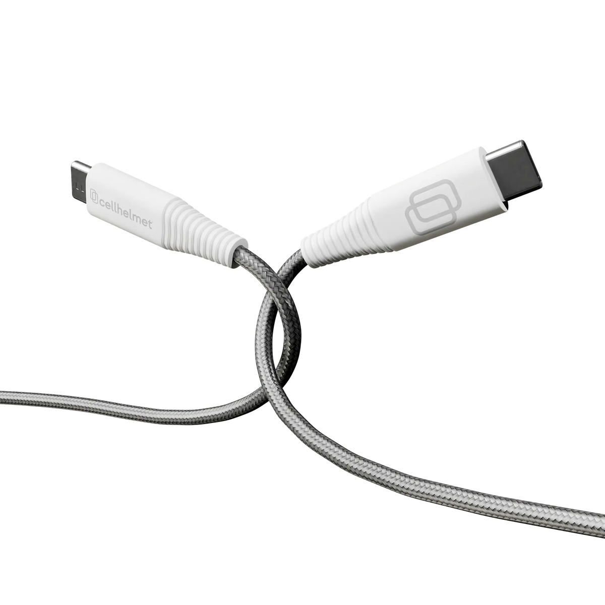 Braided USB Type-C to USB Type-C Charge/Sync Cable 2-Pack cellhelmet cellhelmet