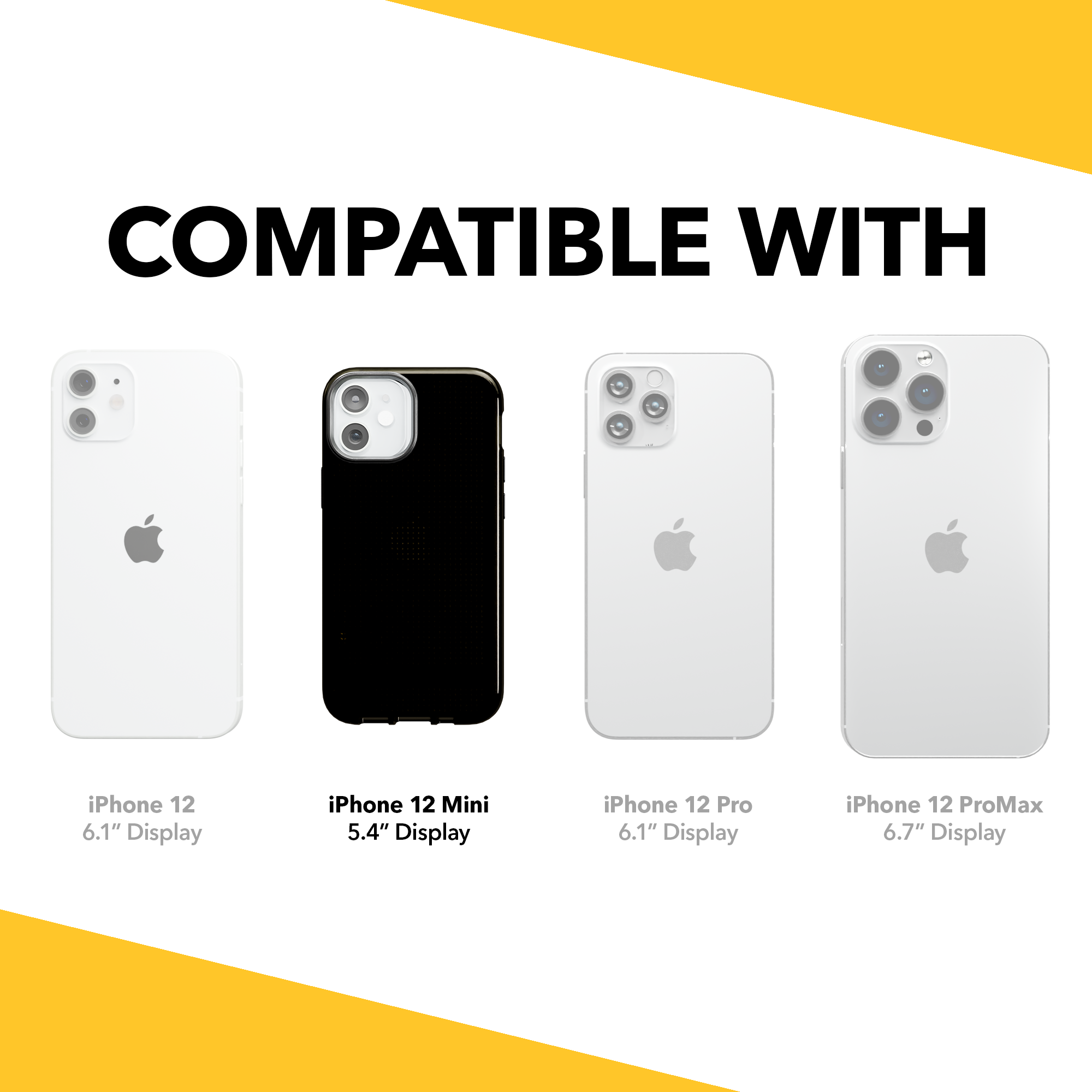 Altitude X Series for Apple iPhone 12 Mini  - Black