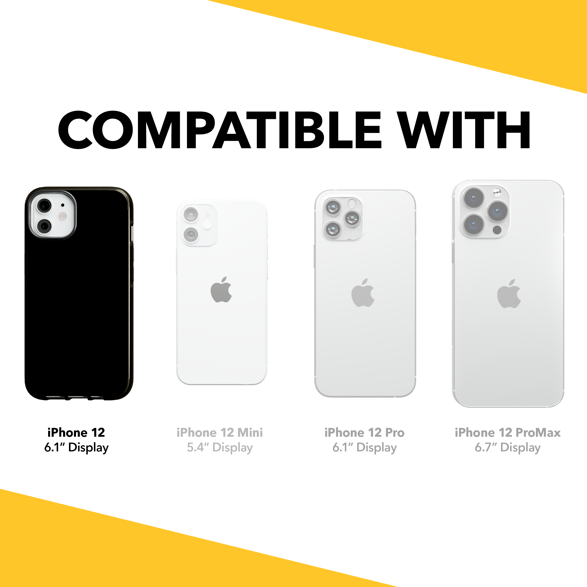 Altitude X Series for Apple iPhone 12/12 Pro  - Black