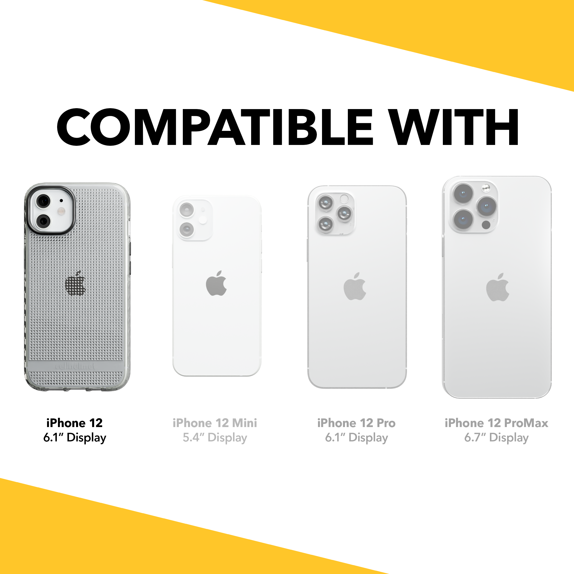 Altitude X Series for Apple iPhone 12/12 Pro  - Clear