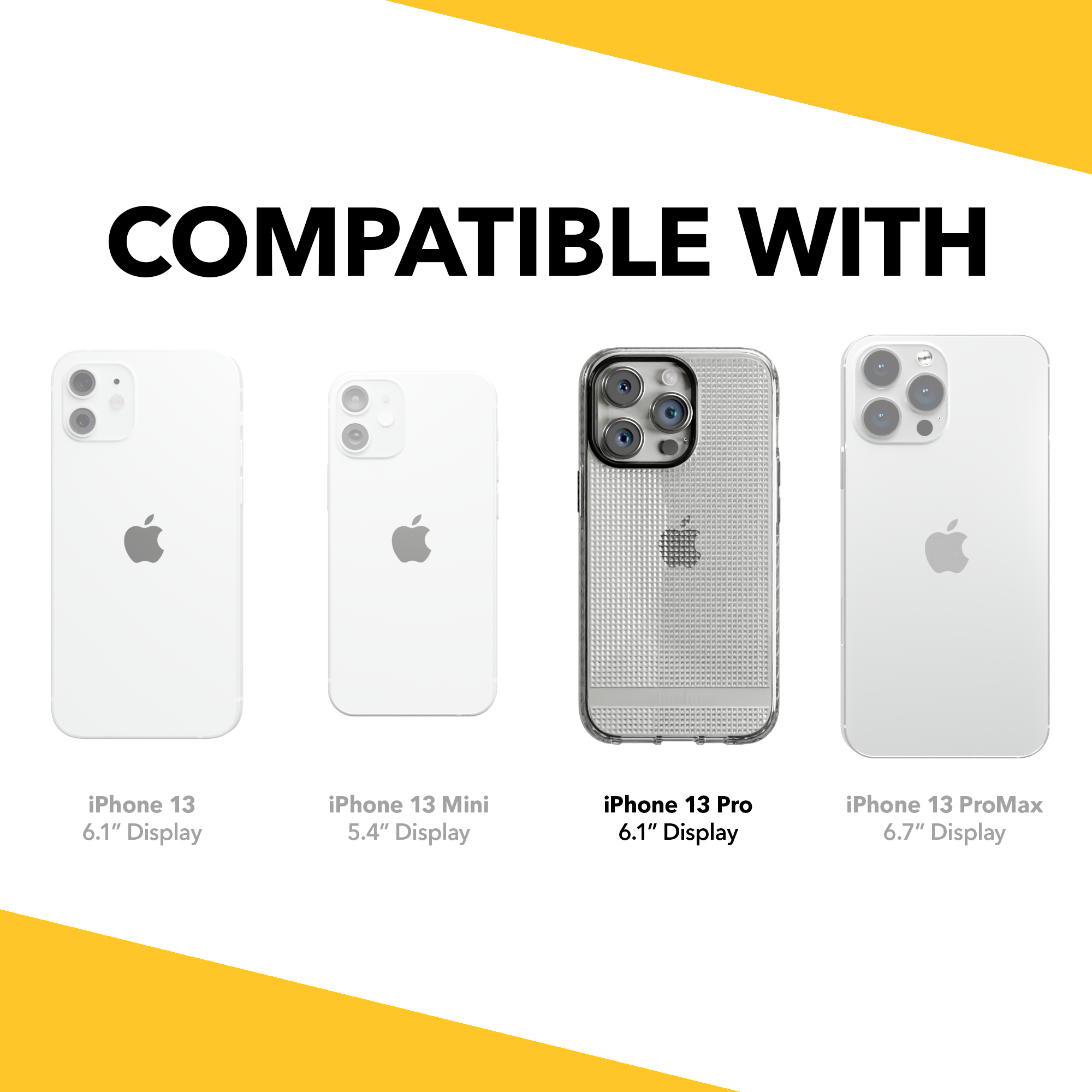 Altitude X Series for Apple iPhone 13 Pro  - Clear Clear