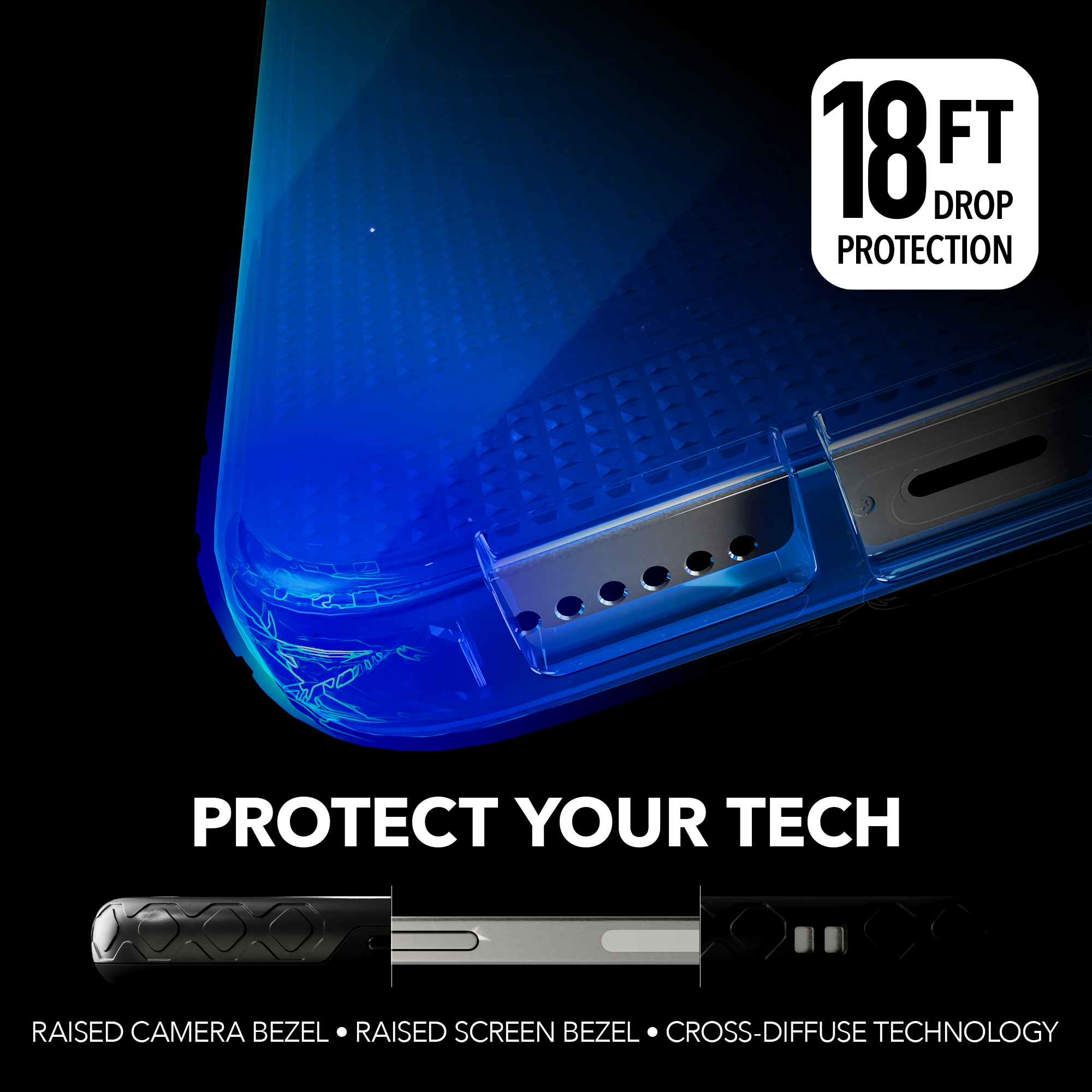 Altitude X Series for Apple iPhone 12/12 Pro  - Blue