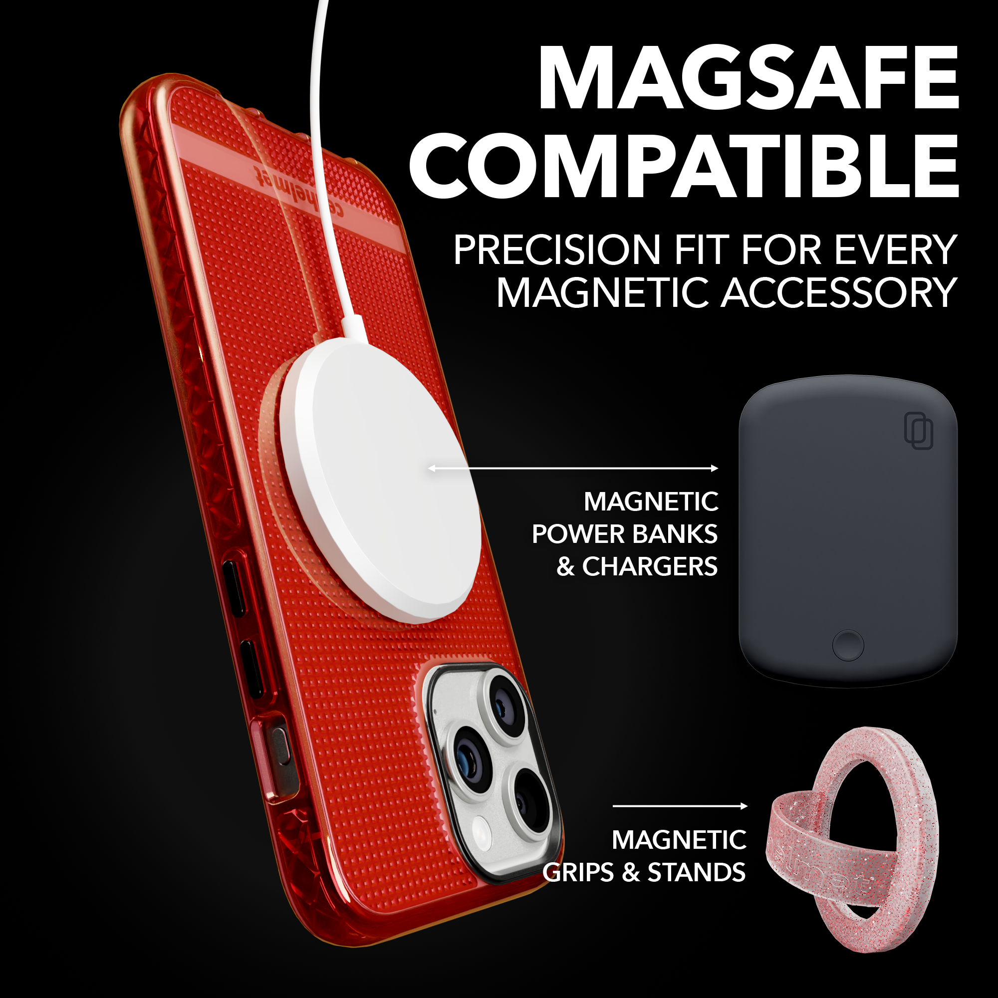 Altitude X Series for Apple iPhone 13 Pro Max  - Red Red