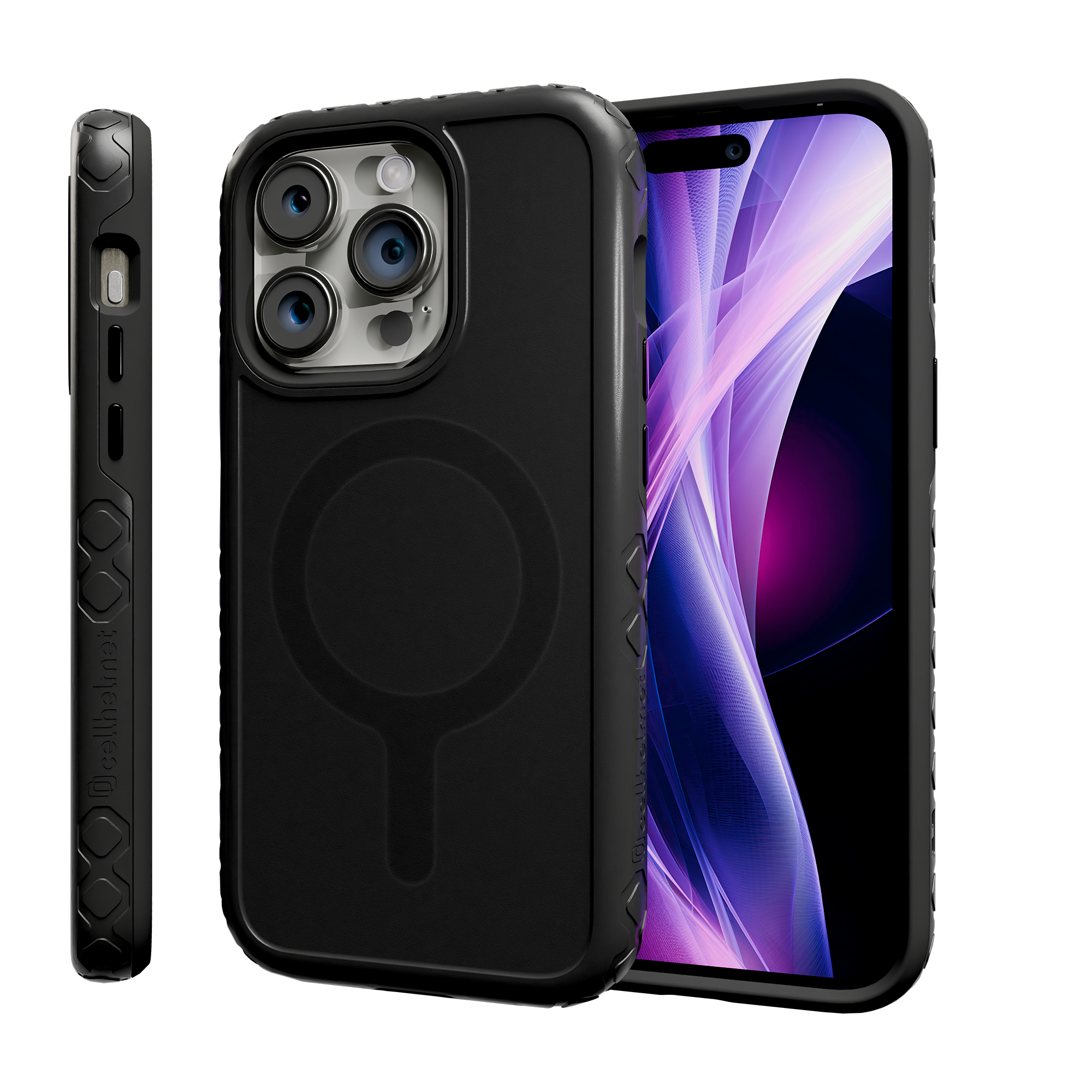 Dual Layer MagSafe Case for Apple iPhone 14 Pro | Onyx Black | Fortitude Series