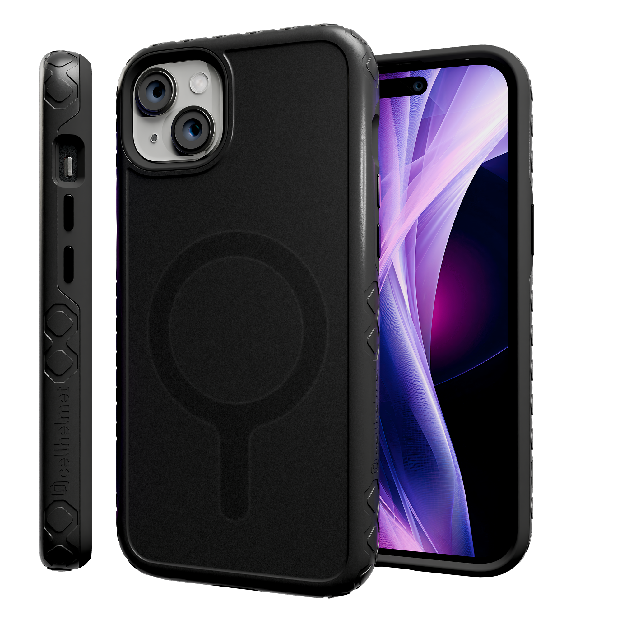 Dual Layer MagSafe Case for Apple iPhone 14 Plus | Onyx Black | Fortitude Series