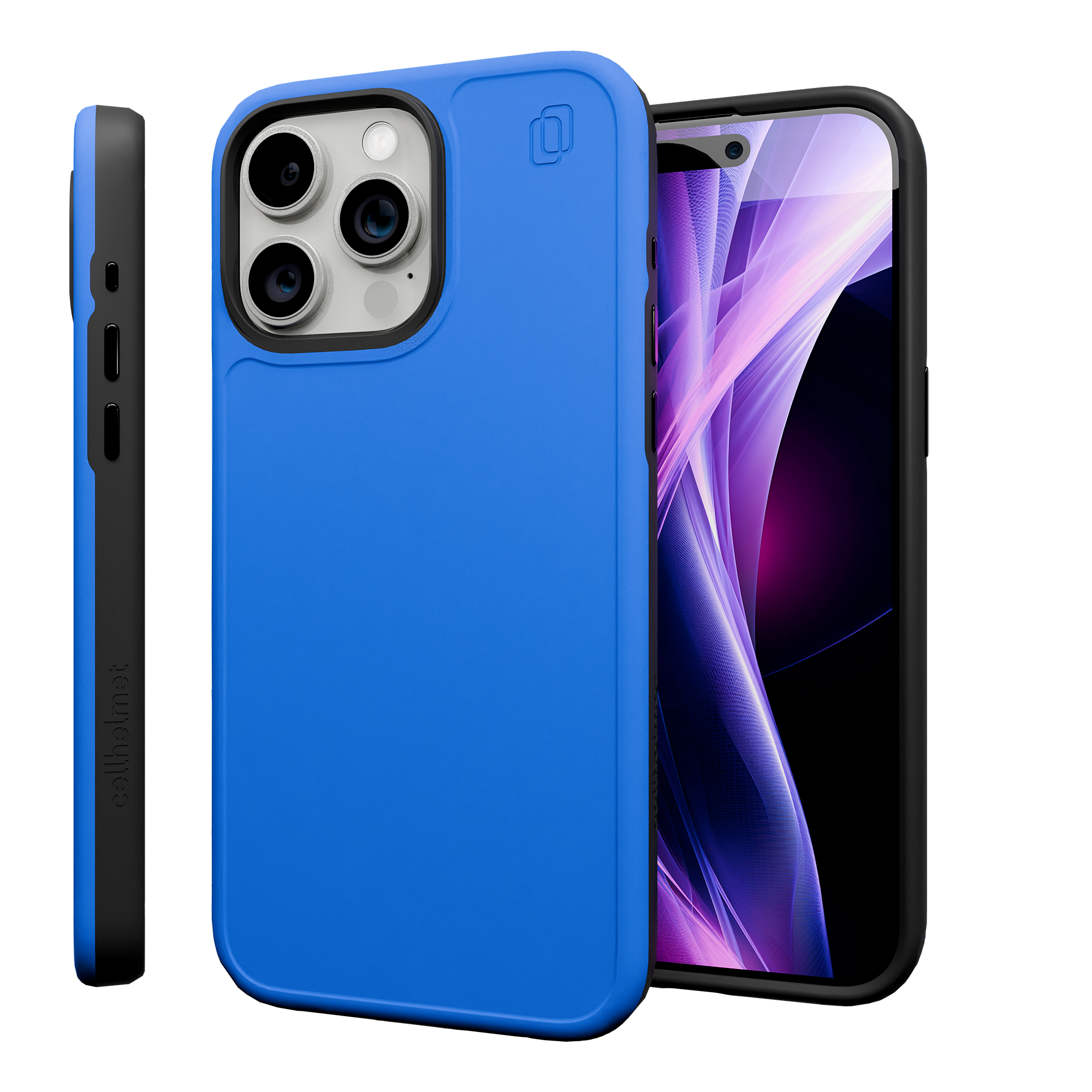 Shock-Absorbent Magsafe® Case for Apple iPhone 15 Pro Max | Bermuda Blue | Fortitude Series