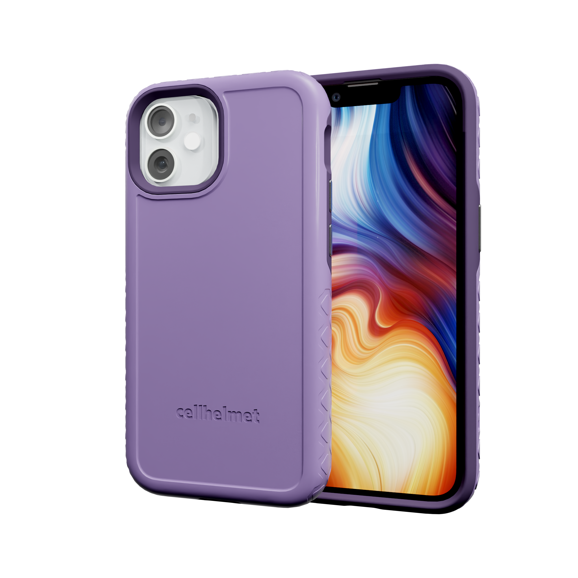 Dual Layer Case for Apple iPhone 13 Mini | Lilac Blossom Purple | Fortitude Series Lilac Blossom Purple