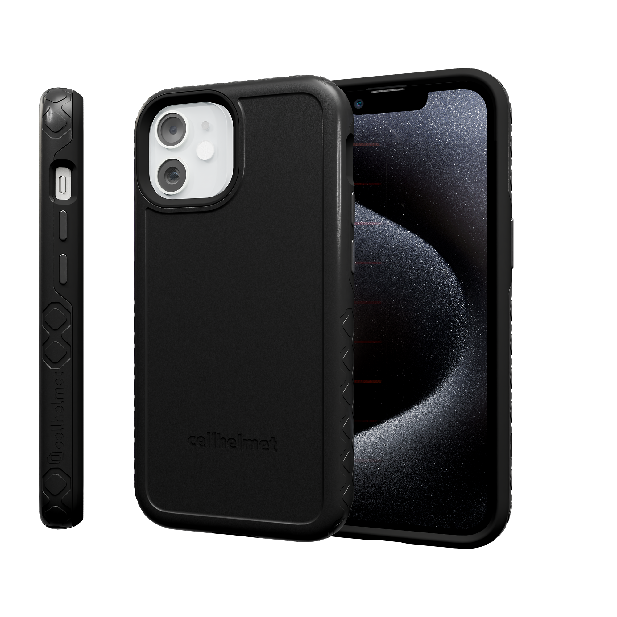 Dual Layer Case for Apple iPhone 13 Mini | Onyx Black | Fortitude Series