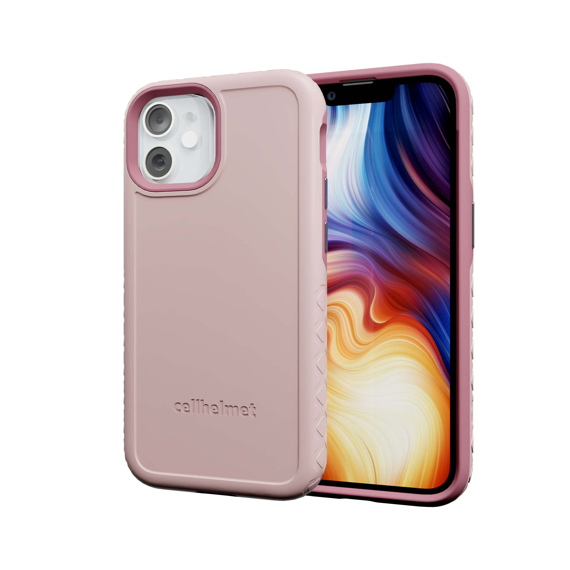 Dual Layer Case for Apple iPhone 13 Mini | Pink Magnolia | Fortitude Series Pink Magnolia