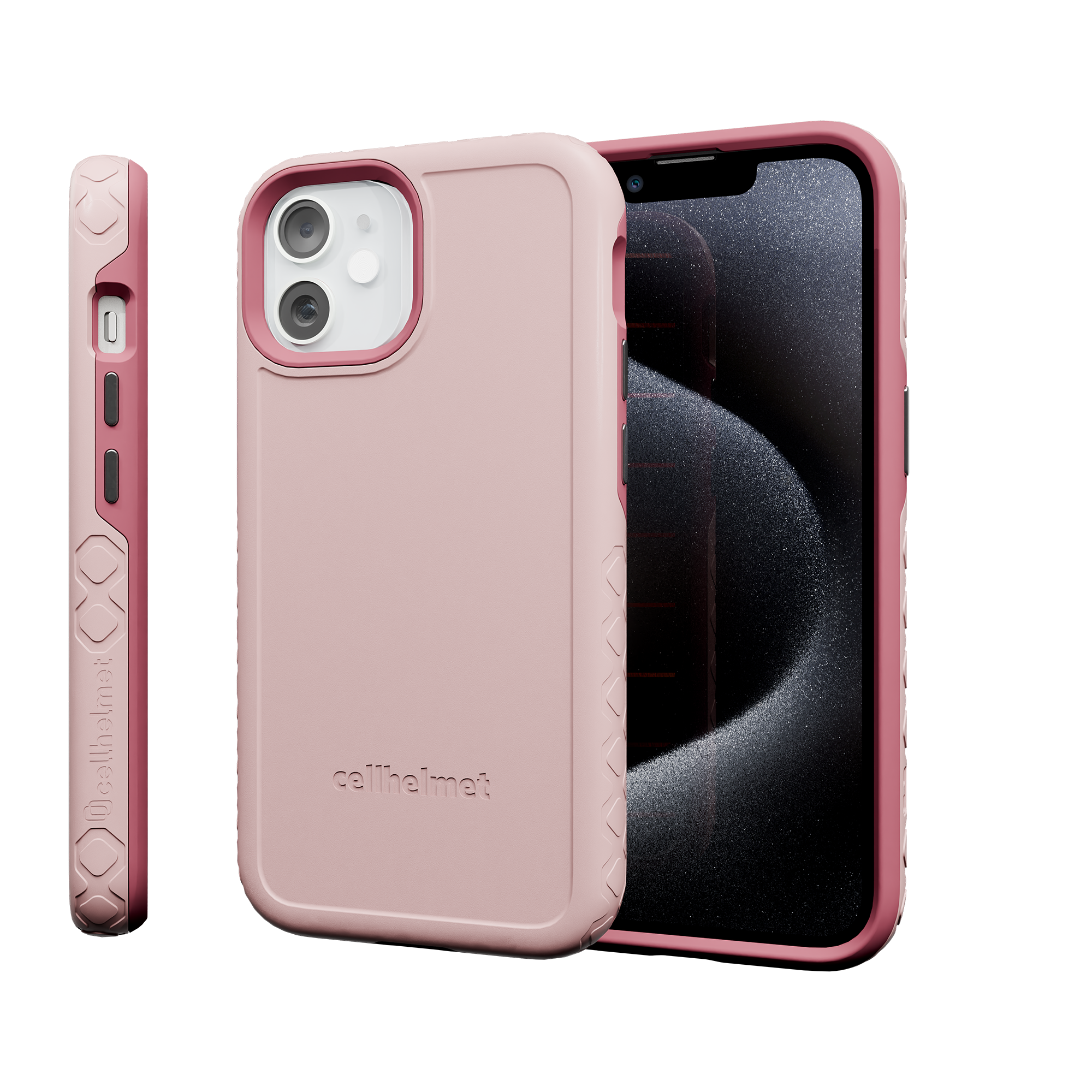 Dual Layer Case for Apple iPhone 13 Mini | Pink Magnolia | Fortitude Series