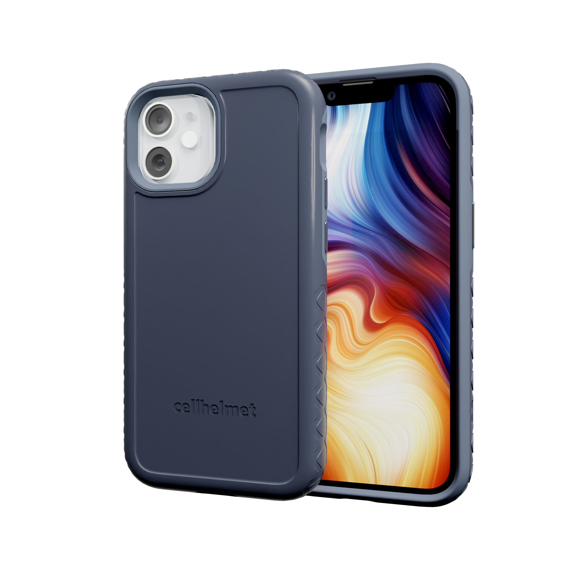 Dual Layer Case for Apple iPhone 13 Mini | Slate Blue | Fortitude Series Slate Blue