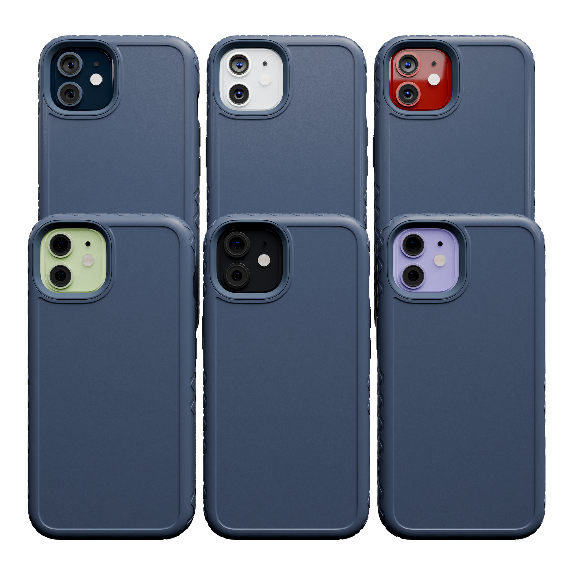 Fortitude Series Case for iPhone 12/12 Pro (Slate Blue)