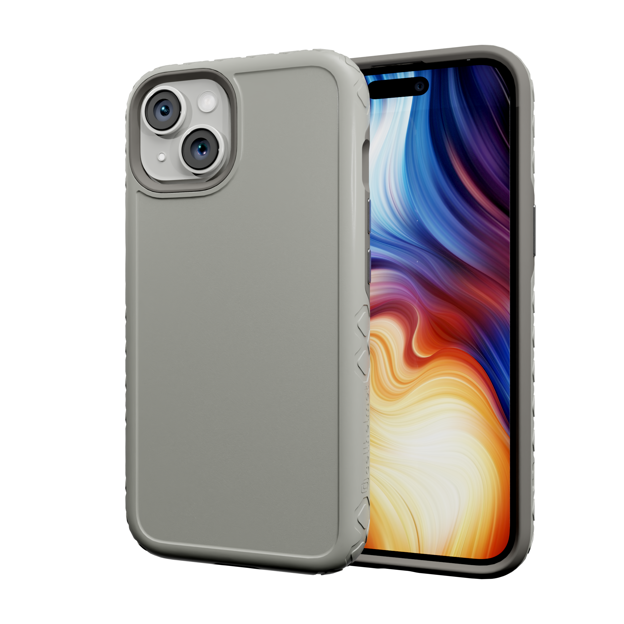 Dual Layer Case for Apple iPhone 13 | Gray | Fortitude Series Gray