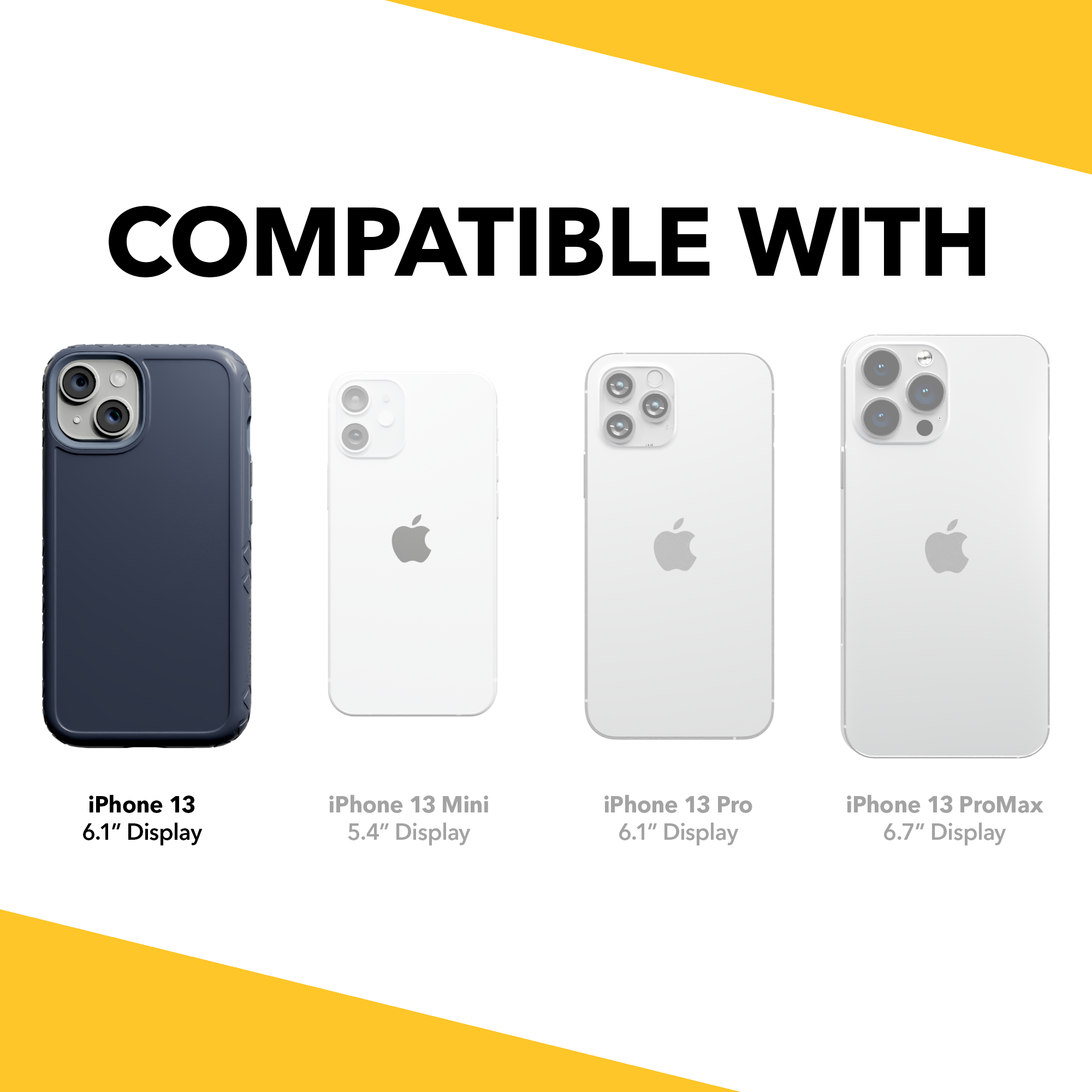 Dual Layer Case for Apple iPhone 13 | Slate Blue | Fortitude Series Slate Blue