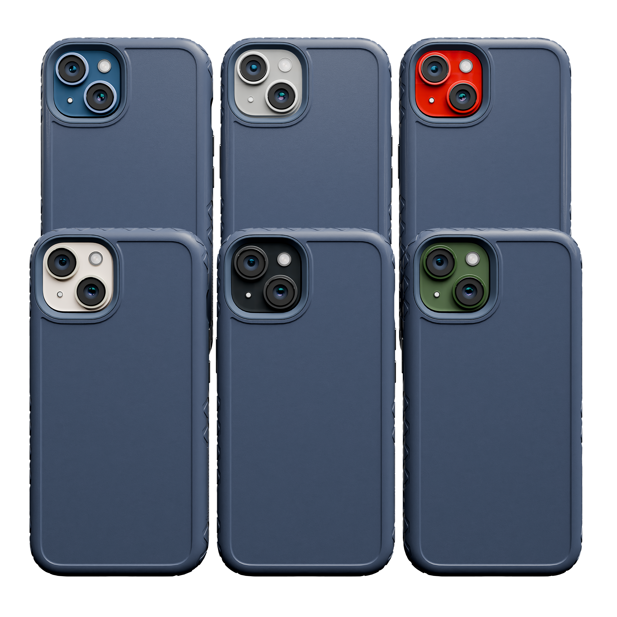 Dual Layer Case for Apple iPhone 13 Mini | Slate Blue | Fortitude Series
