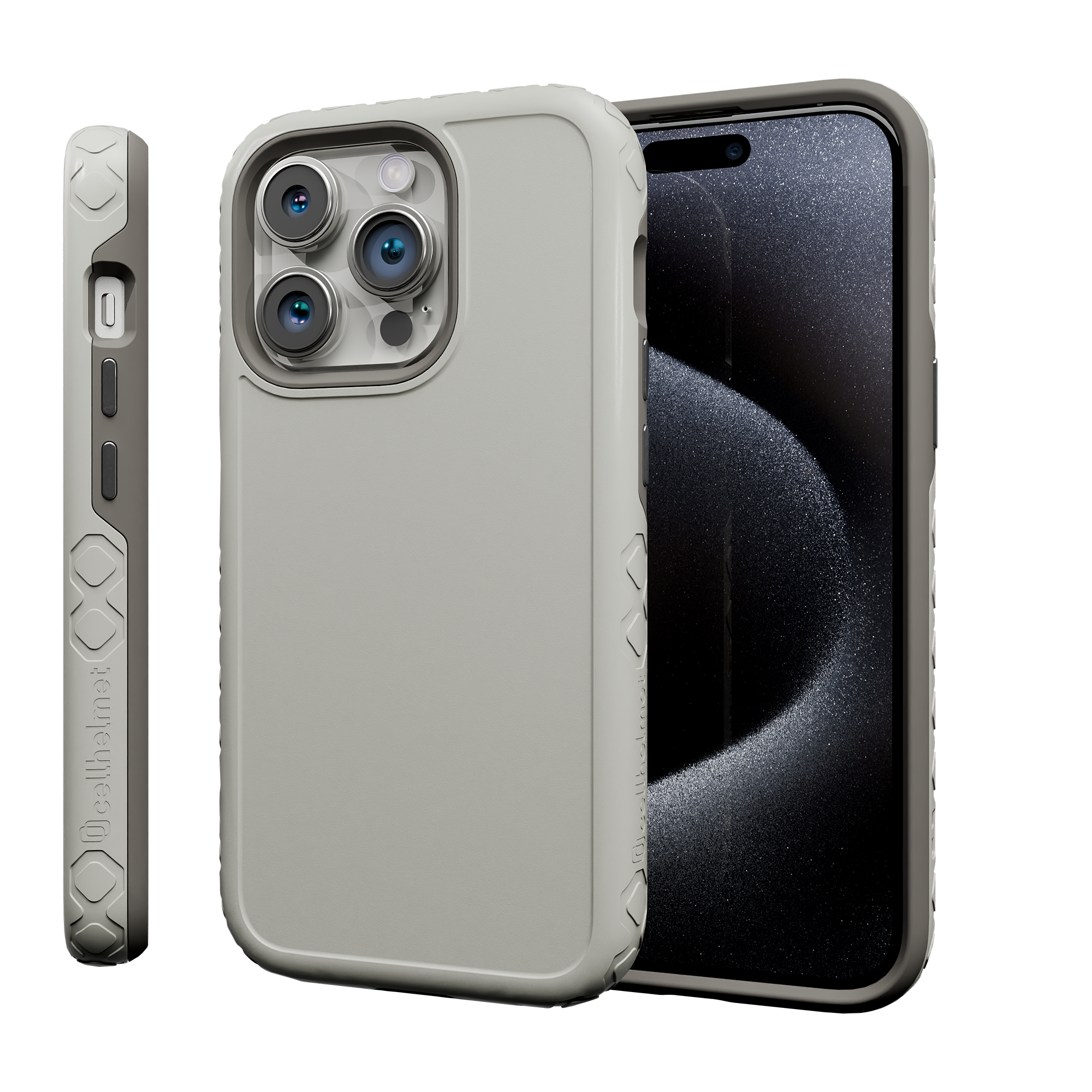 Dual Layer Case for Apple iPhone 13 Pro | Gray | Fortitude Series
