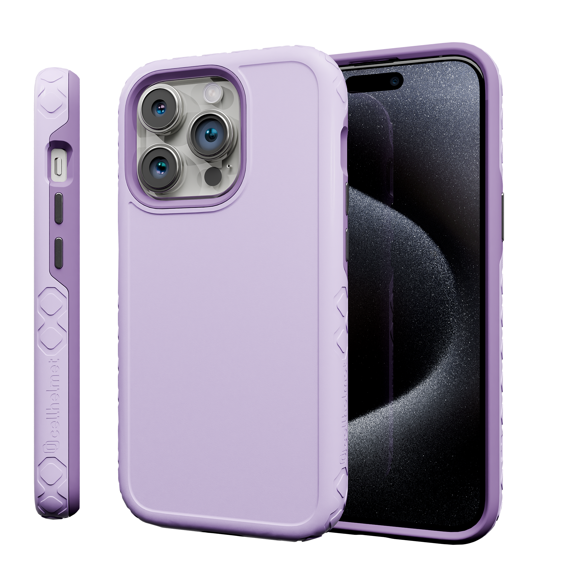 Dual Layer Case for Apple iPhone 13 Pro | Lilac Blossom Purple | Fortitude Series