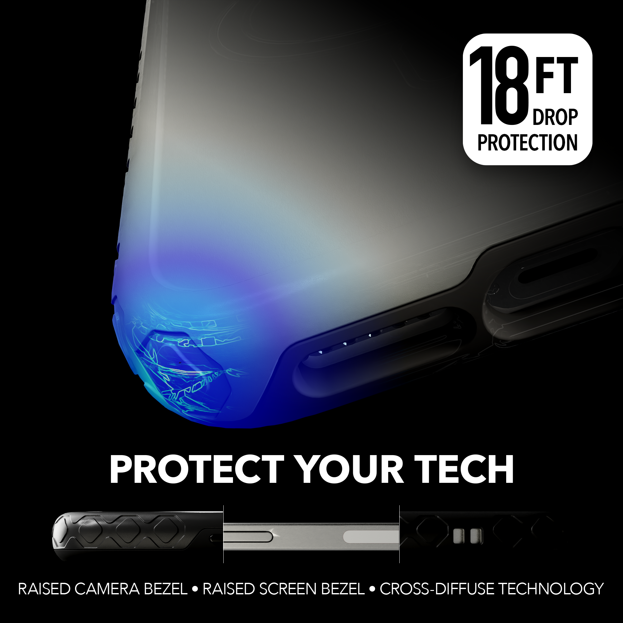 Fortitude Series Case for iPhone 12/12 Pro (Gray)