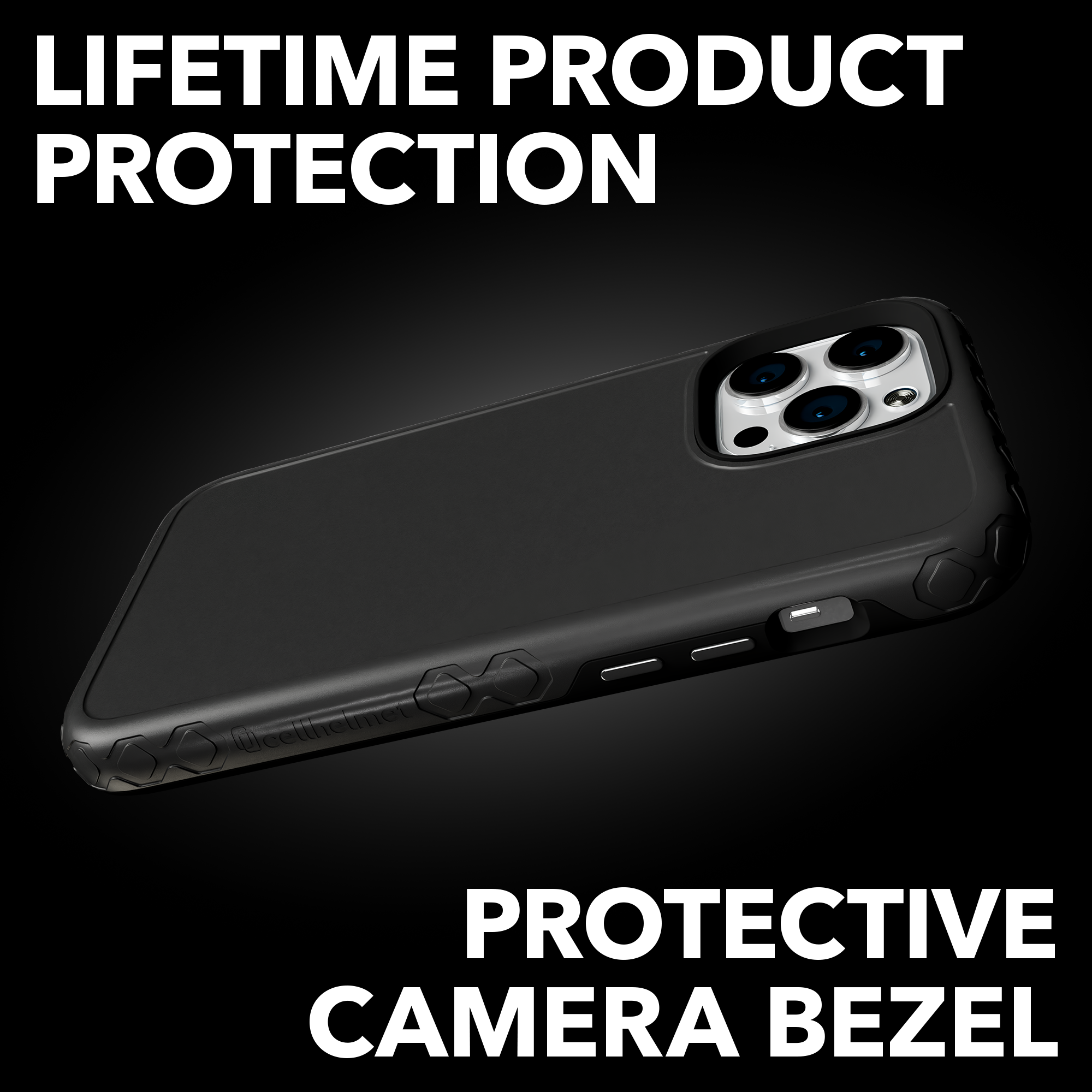 Dual Layer Case for Apple iPhone 12 Pro Max | Onyx Black | Fortitude Series