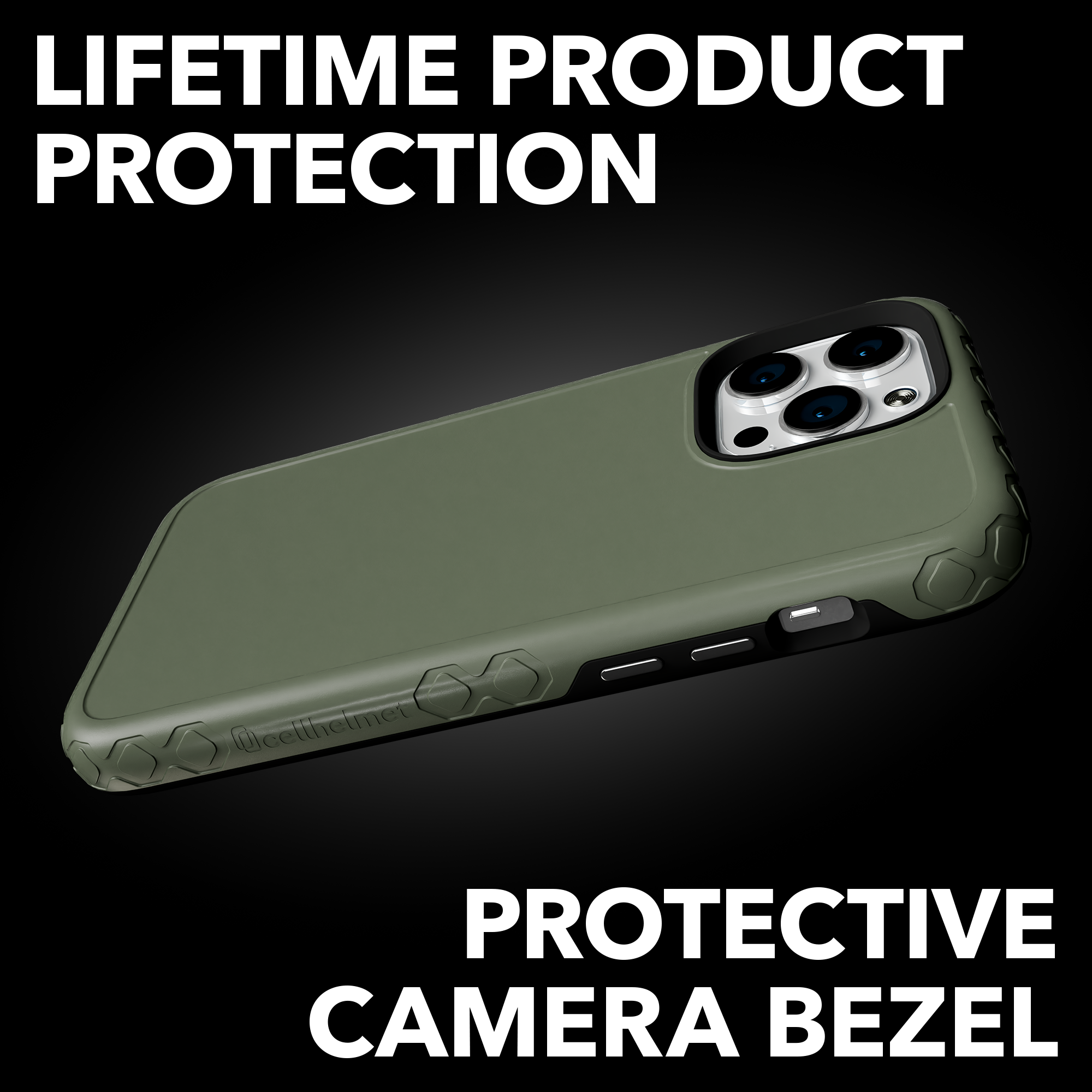 Dual Layer Case for Apple iPhone 12 Pro Max | Olive Drab Green | Fortitude Series