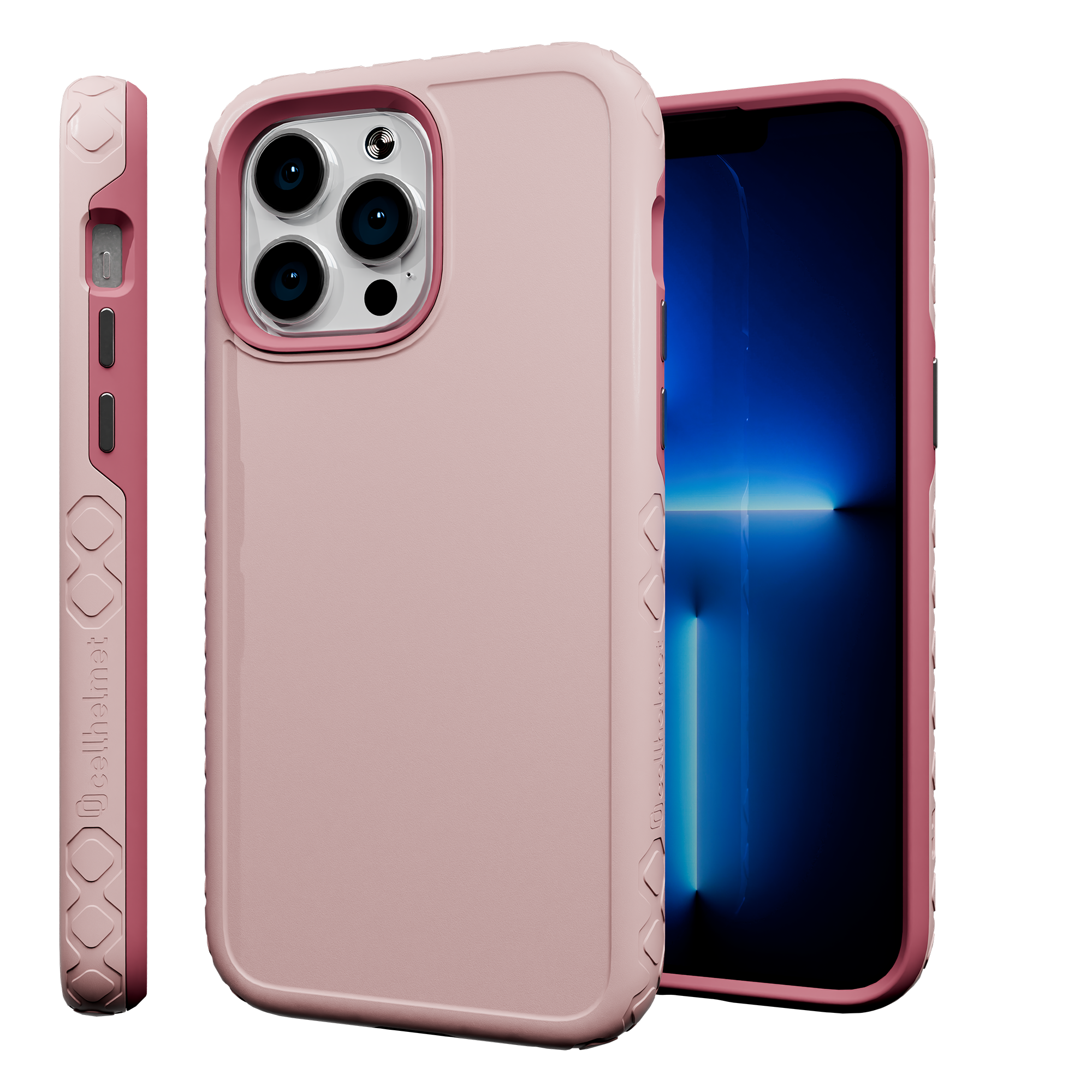 Dual Layer Case for Apple iPhone 12 Pro Max | Pink Magnolia | Fortitude Series