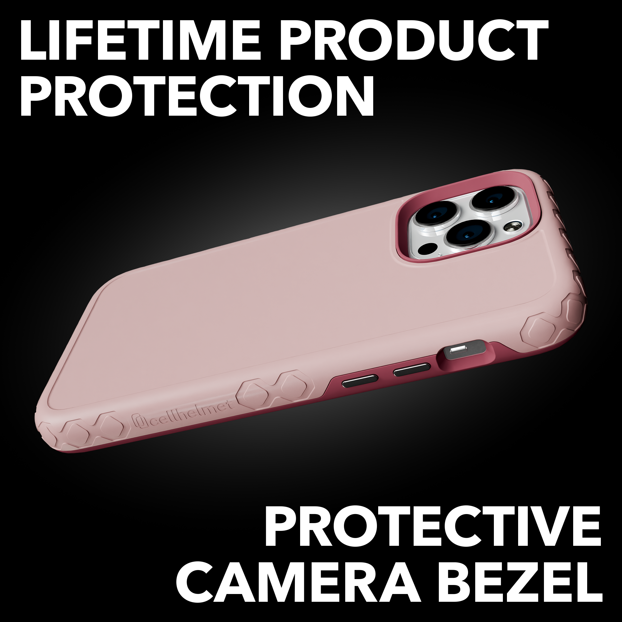 Dual Layer Case for Apple iPhone 12 Mini | Pink Magnolia | Fortitude Series