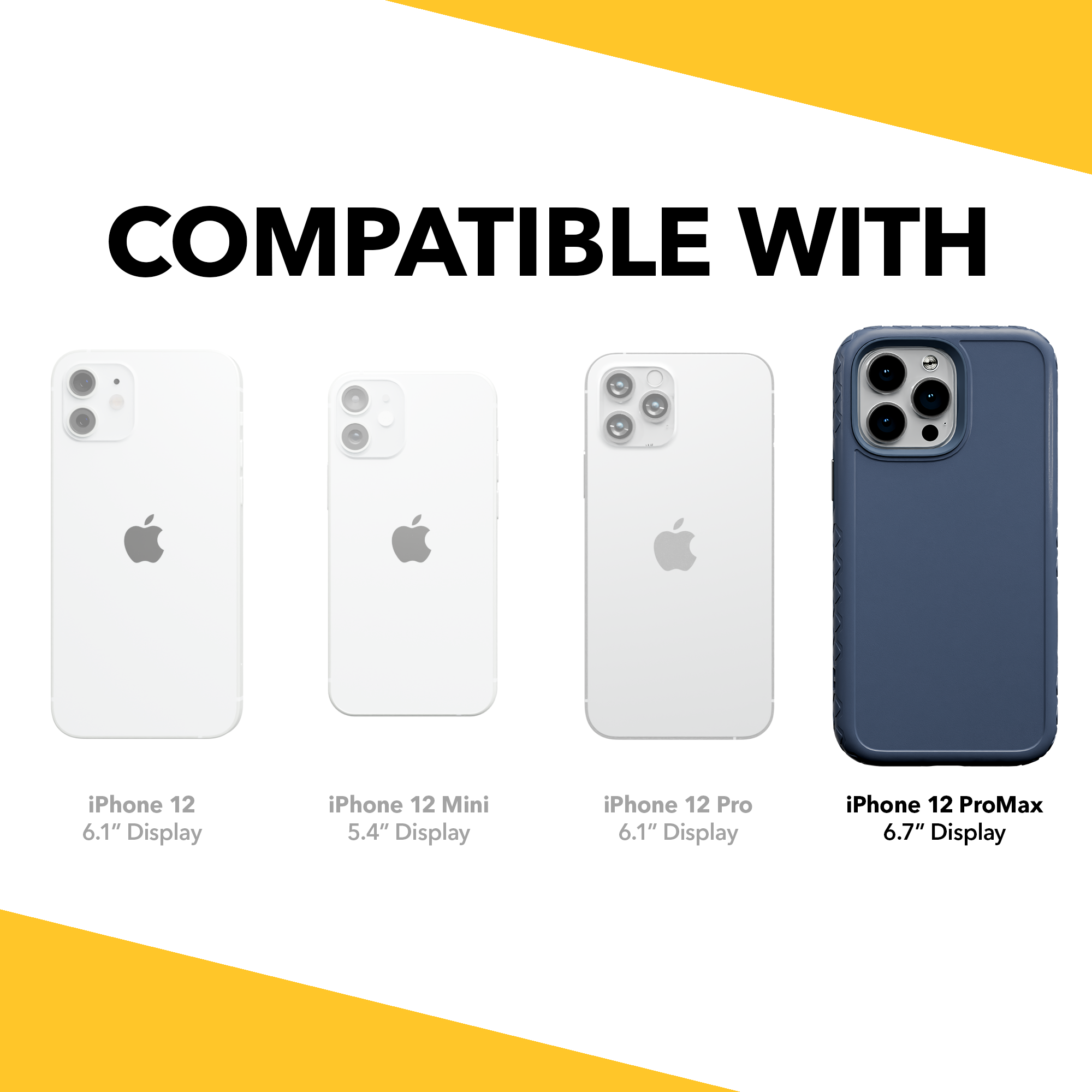 Dual Layer Case for Apple iPhone 12 Pro Max | Slate Blue | Fortitude Series